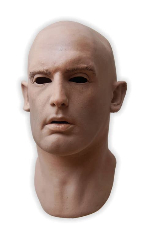 full face latex mask|realistic full head latex masks.